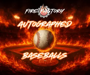 Fire Factory Autographed Baseball! Case of 9 Mystery Boxes