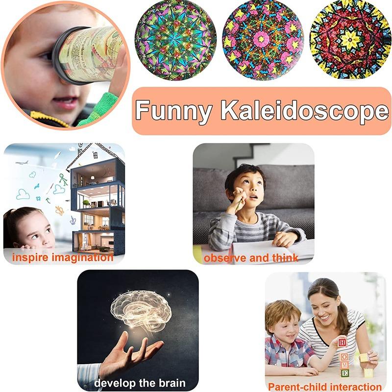 Classic Kaleidoscope Toy - Stretchable Long Design for Boys & Girls - Perfect Gift for Kids of All Ages, Christmas, Halloween gifts