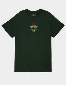 SAME GANG Mt. Fuji Embroidered Mens Tee