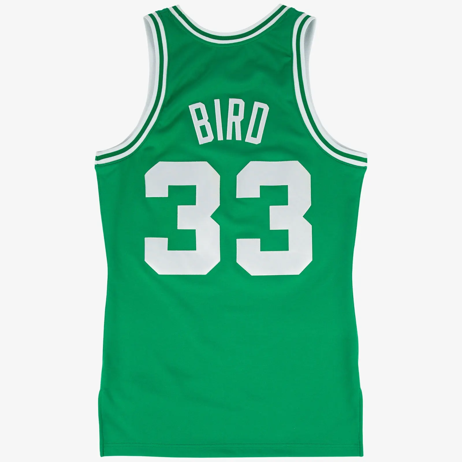Larry Bird Kelly Green Boston Celtics 1985/86 Authentic Jersey - Mitchell & Ness NBA Throwback, 80s Retro Basketball Jersey