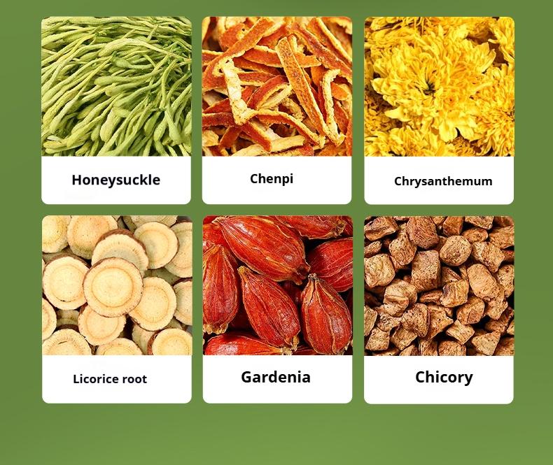 Gudcoix Chicory & Gardenia Herbal Tea Caffeine Free 20 Tea Bags 100g 3.53 Oz Ideal for Daily Consumption Soothing Sip Gudcoix Chicory & Gardenia Herbal Tea Caffeine Free 20 Tea Bags 100g 3.53 Oz Ideal for Daily Consumption Soothing Sip