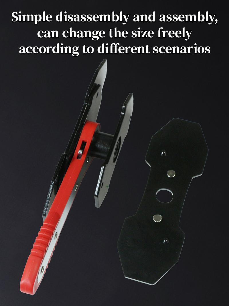 Brake Caliper Press Tool Separator 360° Degree Ratchet Wrench Caliper Pad Install Tool Press Ratchet For most large trucks commercial vehicles with Four piston Calipers – Effort-Saving Automotive Brake Repair Tool for Car Maintenance.