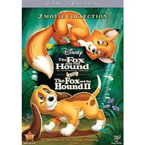 The Fox and the Hound / The Fox and the Hound 2 2-Movie Collection  [DVD Video Disc] Anniversary Ed, Dolby, Dubbed, O-Card Packaging, Subtitled, Widescreen, Ac-3/Dolby Digital