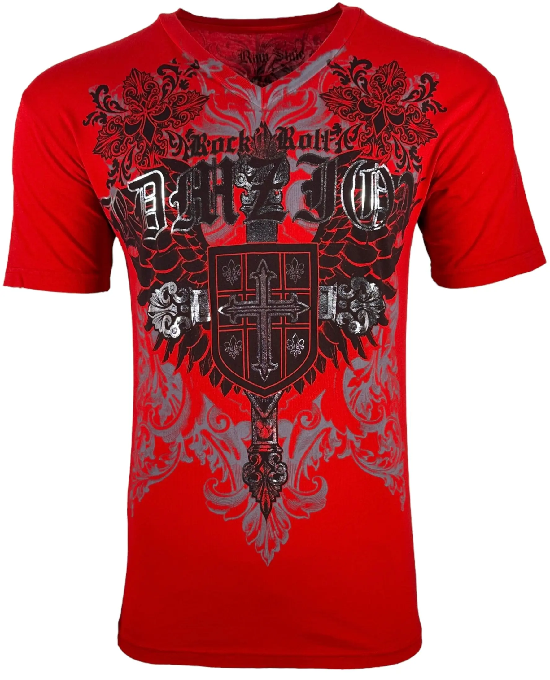 ARCHAIC Harlow Tshirt for Men - 100% Cotton Shortsleeve Goth Graphic, Designed in USA, Cold Wash, Print