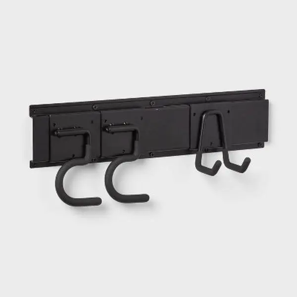 Brightroom Industrial Hook 6 Hooks Wall Mounted Shelf Tool Rack Storage Utility Brightroom Industrial Hook 6 Hooks Wall Mounted Shelf Tool Rack Storage Utility