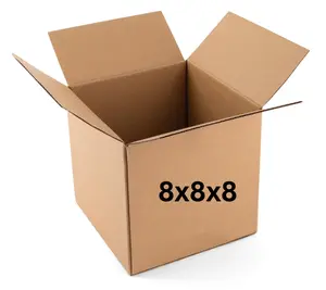 8x8x8 (32 ect) | SINGLE CARDBOARD BOX