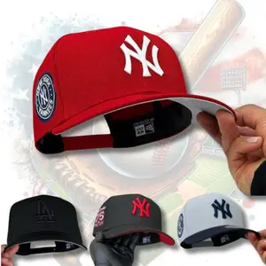 MLB Baseball Fitted Caps NY & LA – Premium Flat Peak Design, Eye-Catching Colours, Perfect for Streetwear & Sports Fans