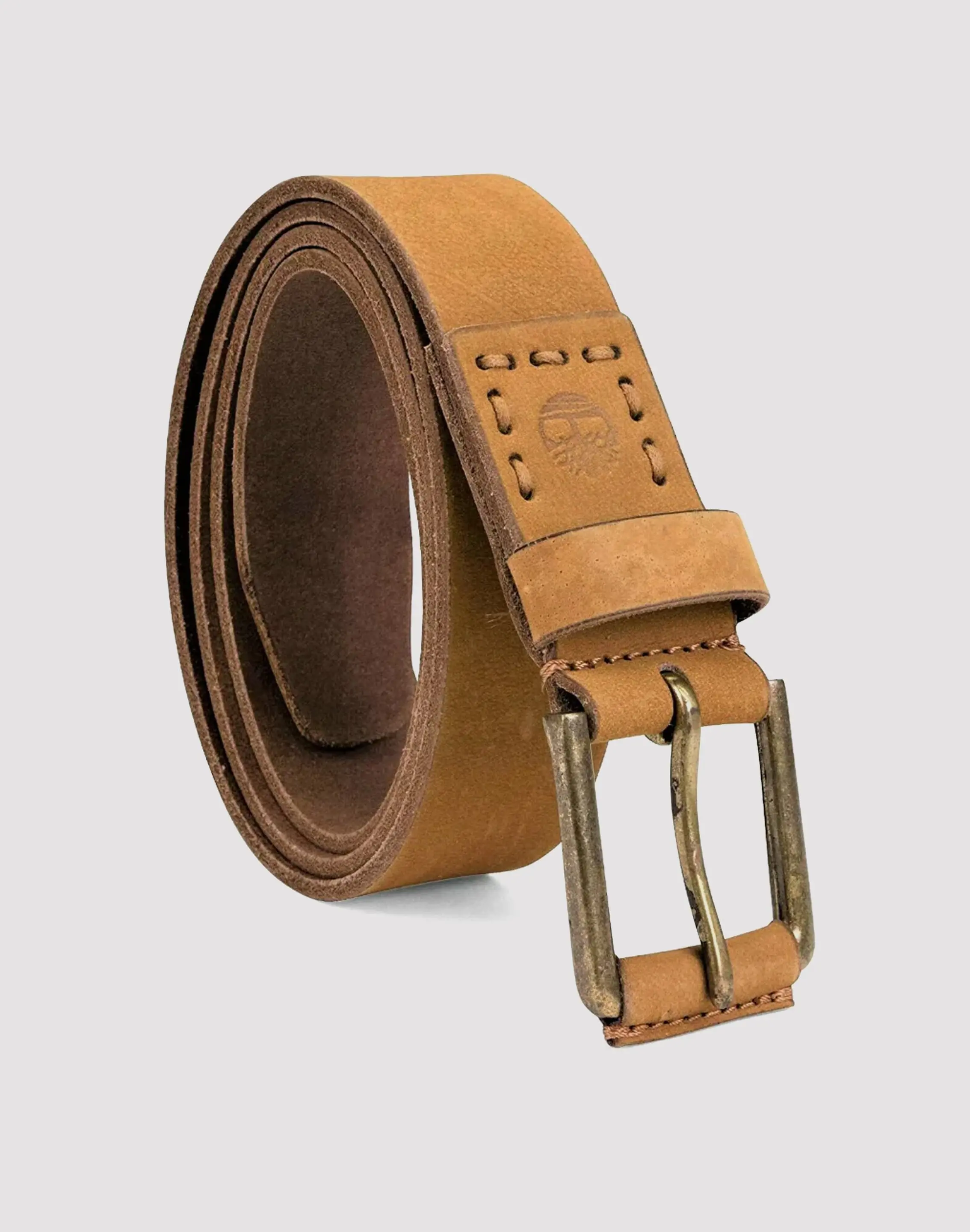 Mens Timberland Leather Belt