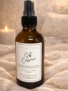 Soft Cashmere - Room & Linen Spray - 4 oz glass bottle