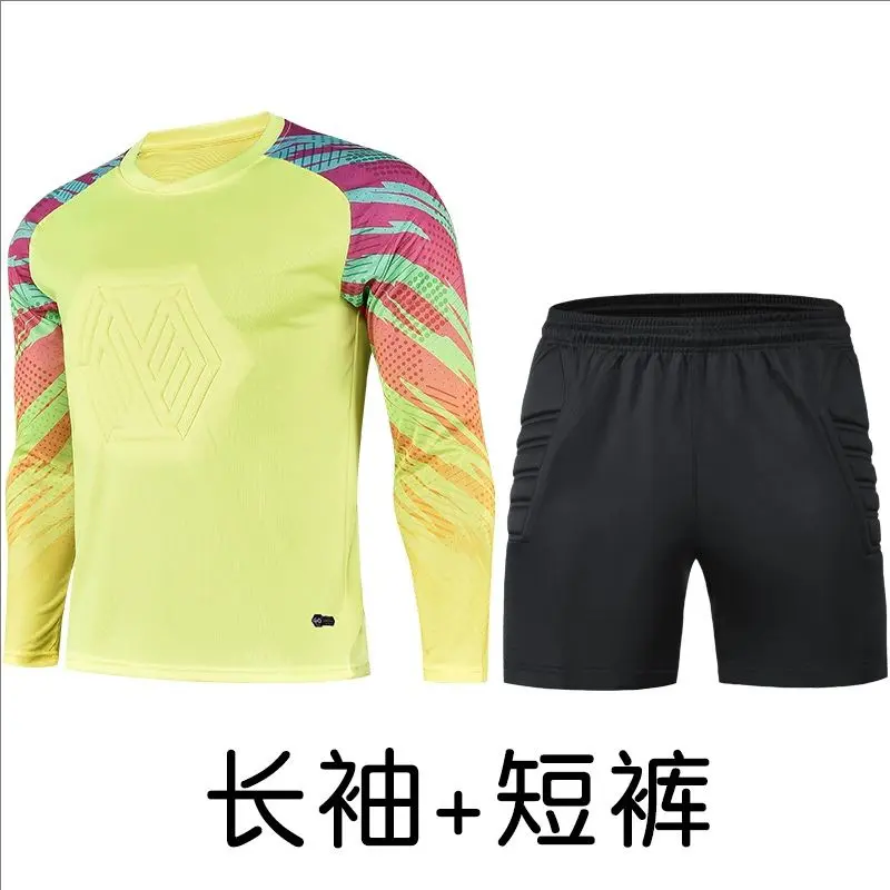 8008- Yellow long sleeves+shorts