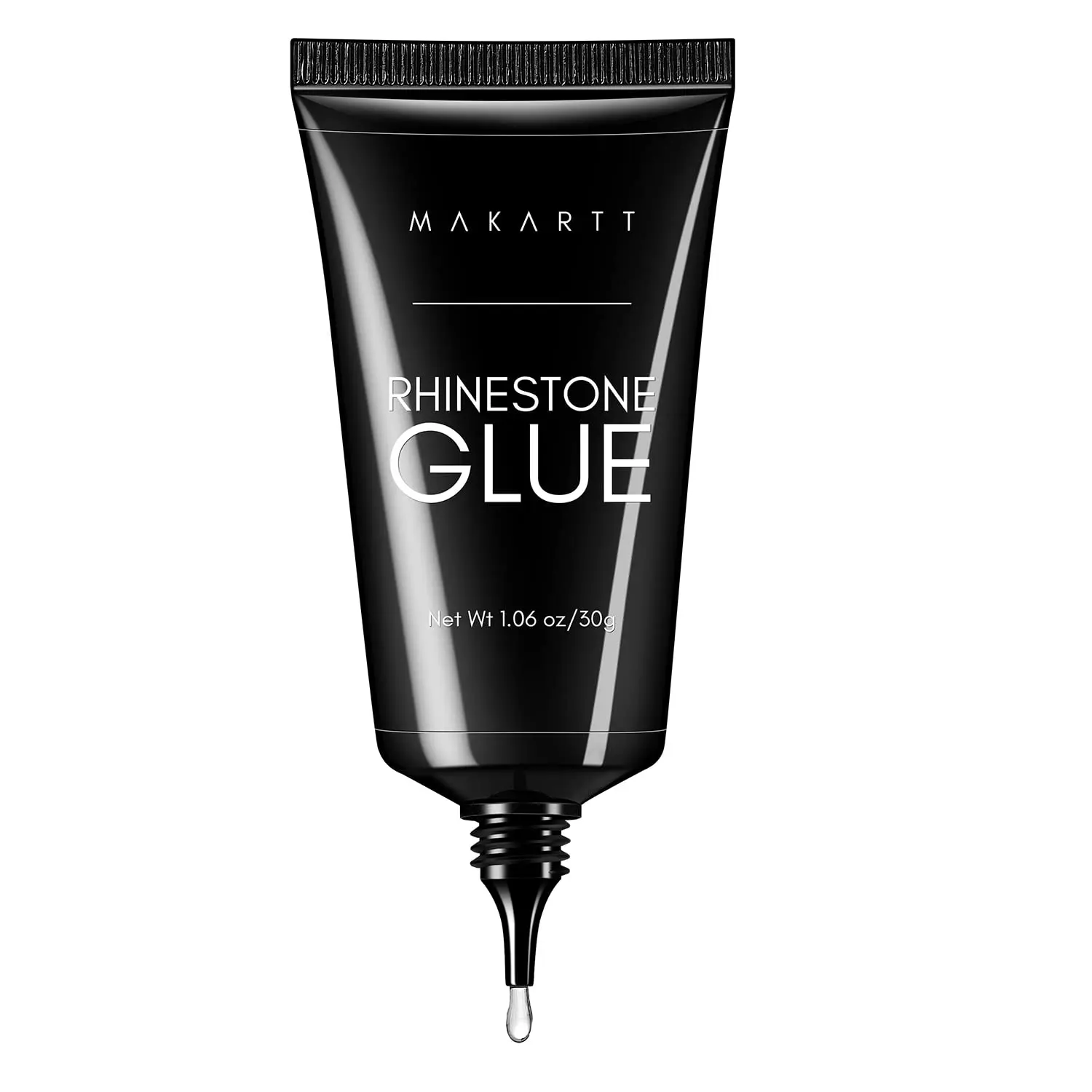 Makartt Nail Rhinestone Glue for Nails, Super Strong Gel Nail Glue for Nail Charm 3D Nails Bling Gel for Valentine's Day Decoration Gem Nail Art Jewel Diamonds 30ML Cured Need Beauty Gift
