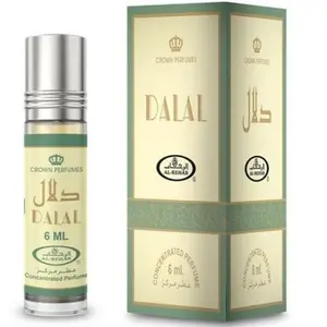 Dalal by Al-Rehab 6ml Concentrated Perfume Oil, Caramel, Tonka Bean, Plum, Orange Blossom