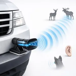 Wildlife Warning Device for Vehicles – 2pcs Car Exterior Animal Alert Whistles to Help Reduce Wildlife Collisions