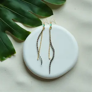 Feathered Sahara Drift Earrings – Bohemian Edge Collection