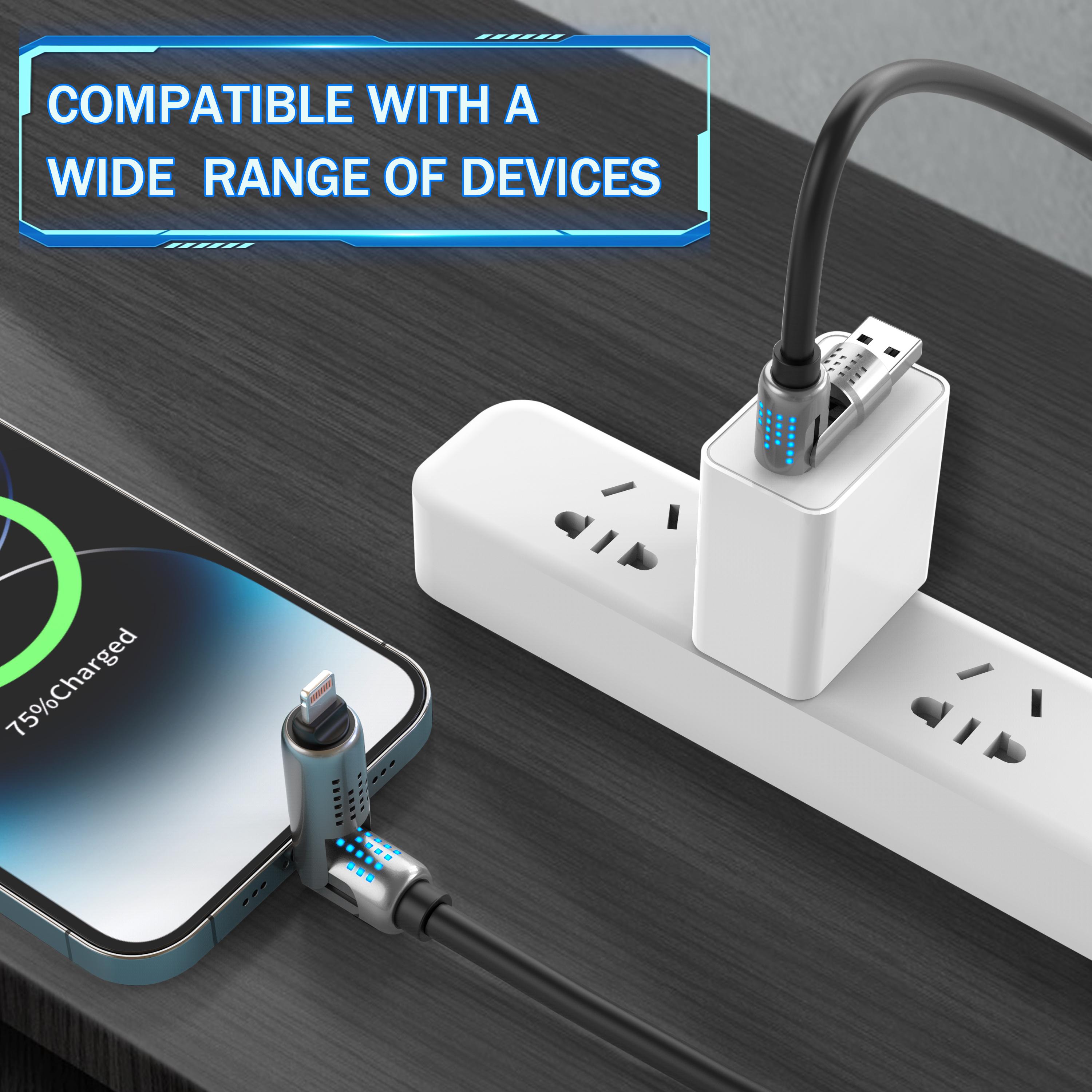 240W 4-in-1 USB-C Cable, PD 5A Fast Charging, Data Sync, USB-A, Type-C, Lightning, Aluminum, Compatible with iPhone 16/15, iPad, Samsung, Laptops 240W 4-in-1 USB-C Cable, PD 5A Fast Charging, Data Sync, USB-A, Type-C, Lightning, Aluminum, Compatible with iPhone 16/15, iPad, Samsung, Laptops