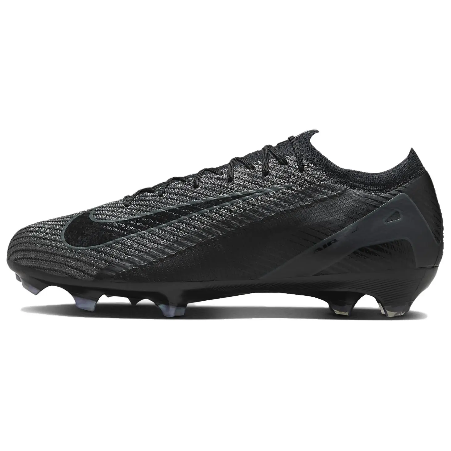 Nike Mercurial Vapor 16 Elite FG Black Deep Jungle Versatile Comfort Soccer Cleats Unisex FQ1457-002