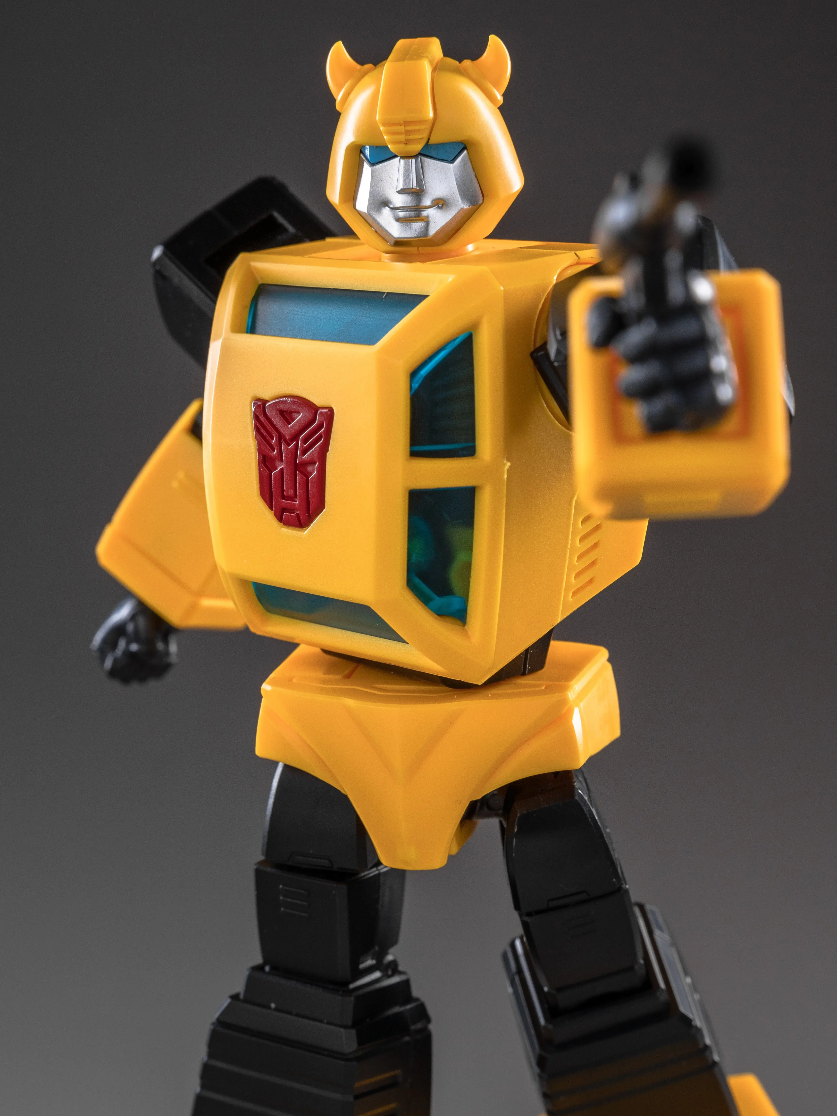 TRANSFORMERS AMK Series G1 Action Figure Model - 7.87 in Highly Articulating Figures, Figurines for Collectors with Weaponry, Non-Converting Toy for Adults-Kids, Poseable Collectible, Figurines Collectibles, Megatron