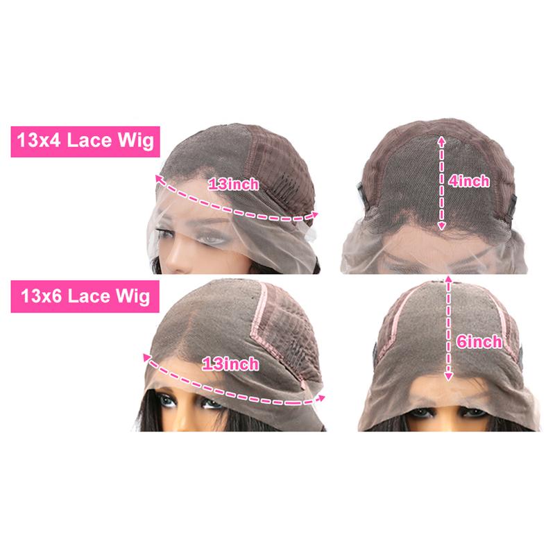 HD Transparent Chocolate Brown Deep Wave Wigs 100% Human Hair Brazilian Water Wave 13x4 13x6 Hd Lace Frontal Wig Brown Colored Deep Water Wave Lace Front Wig For Women