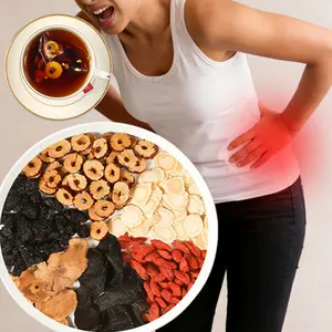 Ginseng Five Treasure Tea Natural Herbal Supplement, Helps Boost Energy and Relieve Fatigue Five Treasure Ginseng Mixed Tea Health Ginseng Five Treasure Tea Maintains Daily Vitality Herbal Ginseng Five Treasure Tea