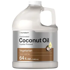 Horbäach Coconut Oil for Cooking | Liquid | 64 oz | Fractionated & Unflavored | Keto Friendly | Vegetarian, Non-GMO & Gluten Free Horbäach Coconut Oil for Cooking | Liquid | 64 oz | Fractionated & Unflavored | Keto Friendly | Vegetarian, Non-GMO & Gluten Free