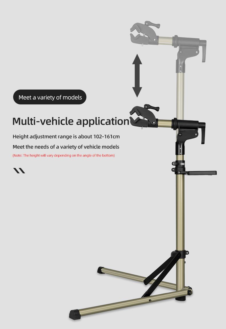 ROCKBROS Bike Repair Stand Max 65 lbs Home Bike Bicycle Stand for Mechanic Maintenance Rack Road Mountain Bikes Repair Stand