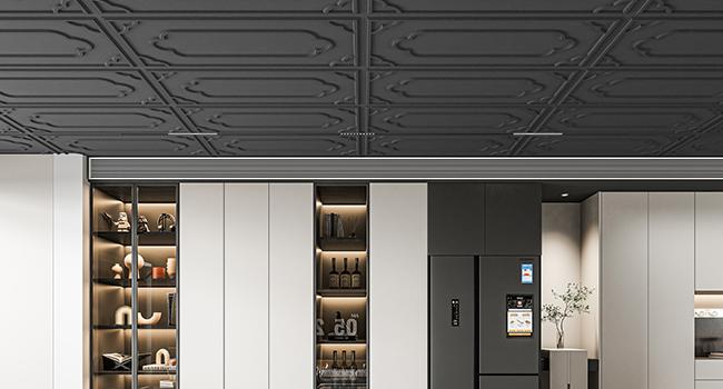 Art3d 24x48in Modern  Drop Ceiling Tiles - Pack of 12 Tiles PVC Decorative Wall Panel for Home Interior