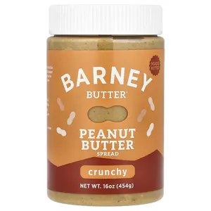 Barney Butter Peanut Butter Spread, Crunchy, 16 oz (454 g)