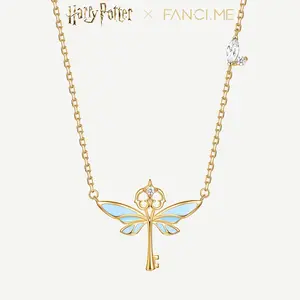 FANCIME x Harry Potter Collaboration - Flying Keys Necklace - Glow-in-the dark Design