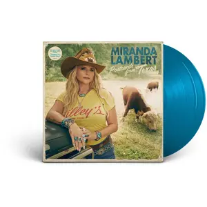 Miranda Lambert - Postcards From Texas  [VINYL RECORD - LP] Explicit, Blue, Colored Vinyl, Postcard
