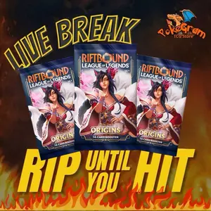 RTYH Riftbound League of Legends Origins Rip Until You Hit Booster Packs