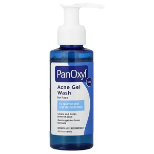 PanOxyl Acne Gel Wash, For Face, 3 fl oz (89 ml) PanOxyl Acne Gel Wash, For Face, 3 fl oz (89 ml)