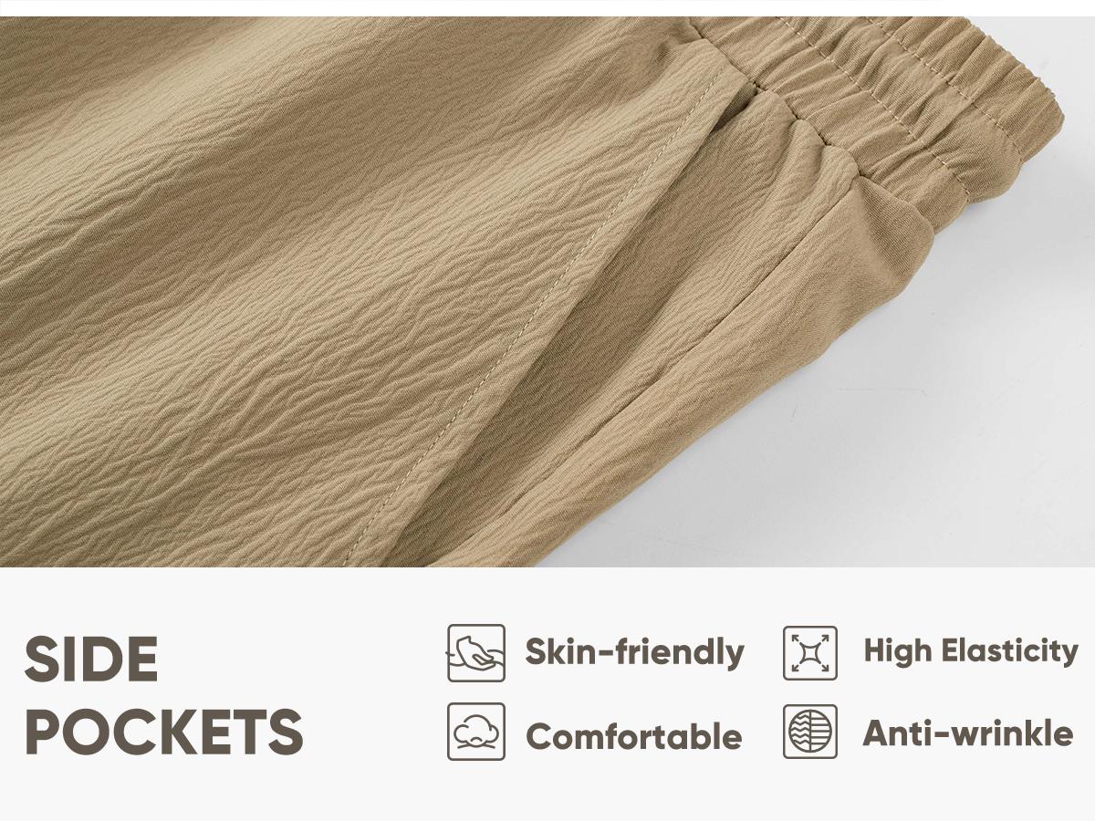 JMIERR Mens 2 Piece Short Sets Short Sleeve Shirts and Shorts Summer Beach Vacation Texture Outfits