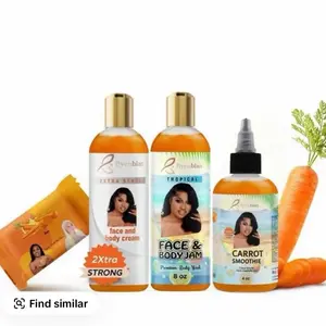 Carrot Face and Body Cream & Smoothie Set