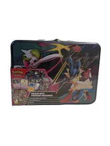 Pokémon TCG Collector Chest / Treasure Chest Tin (Sealed) Includes Promo Foils + Booster Packs