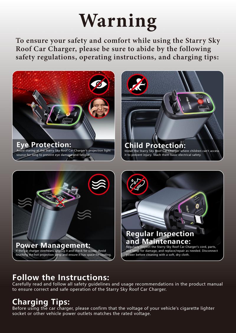 【New Airfreshener Starlight In Car Roof】5 in 1 Car Charger, Car Air Freshener with High Speed USB C Adapter with Lightning Cable & Charge Port for iPhone & Android Phone, Retractable Car Charger, Comes with 3 Bottles of Fragrance, Car Accessories 【New Airfreshener Starlight In Car Roof】5 in 1 Car Charger, Car Air Freshener with High Speed USB C Adapter with Lightning Cable & Charge Port for iPhone & Android Phone, Retractable Car Charger, Comes with 3 Bottles of Fragrance, Car Accessories