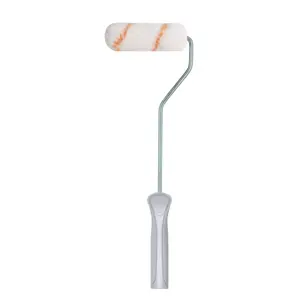 4″ Polyester Roller Frame with Cover – 1/2″ Nap Paint Roller