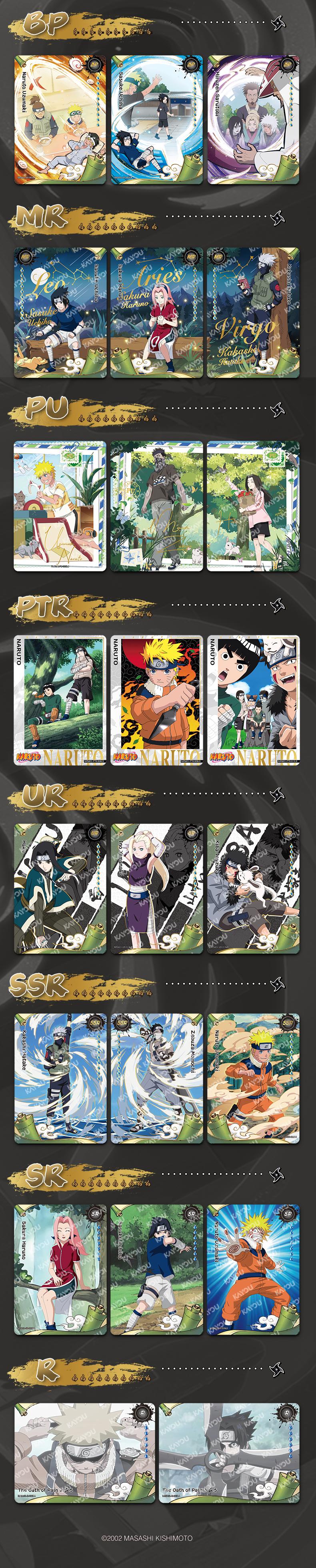 Naruto-Smriti Collectible Card-Heaven Scroll-NA-Series 1-W/O PR Card