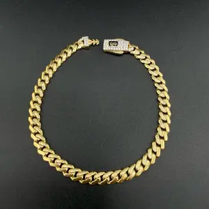 14k gold Monaco bracelet size 7.5 5mm