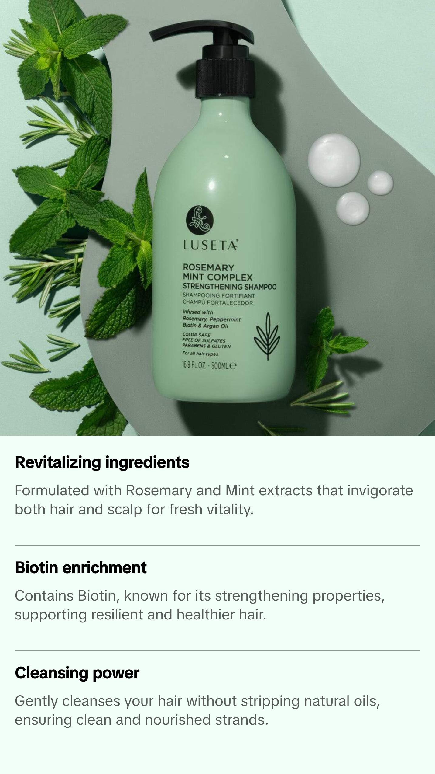 Luseta Rosemary Mint Complex Shampoo