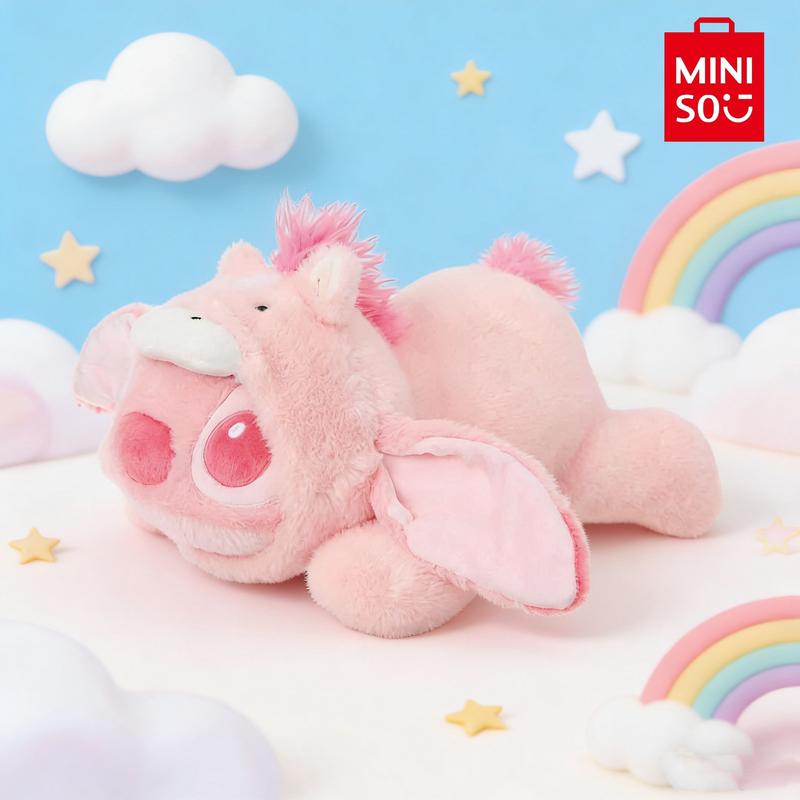 Disney Stitch "Get Rich Soon" Plush Toy - Cute Emotional Companion for Desk/Bedroom, Ultra-Soft Gift for Her, Perfect Birthday Holiday Gift Idea #GiftForHer #Plushie