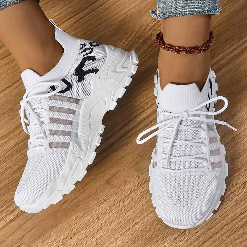 Rain Core | Women'S Casual Athletic Sneakers- Breathable Mesh Leopard Print, Lightweight Lace-Up Running Shoes with Comfortable Platform Sole, Stylish Low-Top Design, Casual Sneakers | Laceup Sneakers | Comfortable Sole