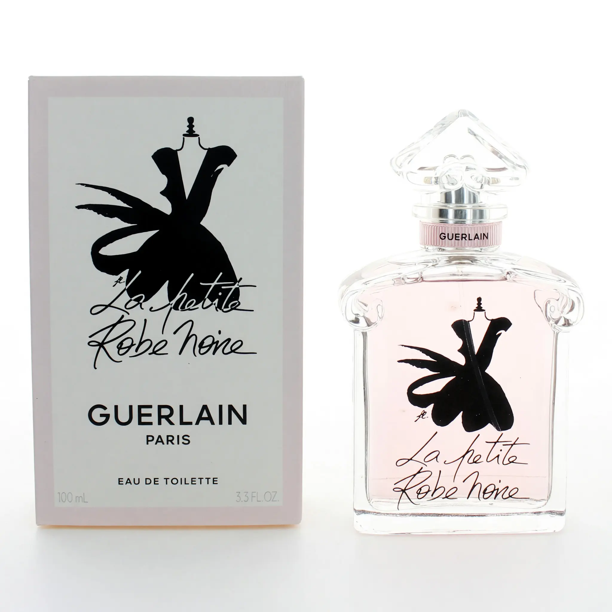Guerlain La Petite Robe Noire Fruity Floral Rose & Vanilla Women's Fragrance, 3.4 fl oz EDT Spray Bottle with Parisian Chic Vibe