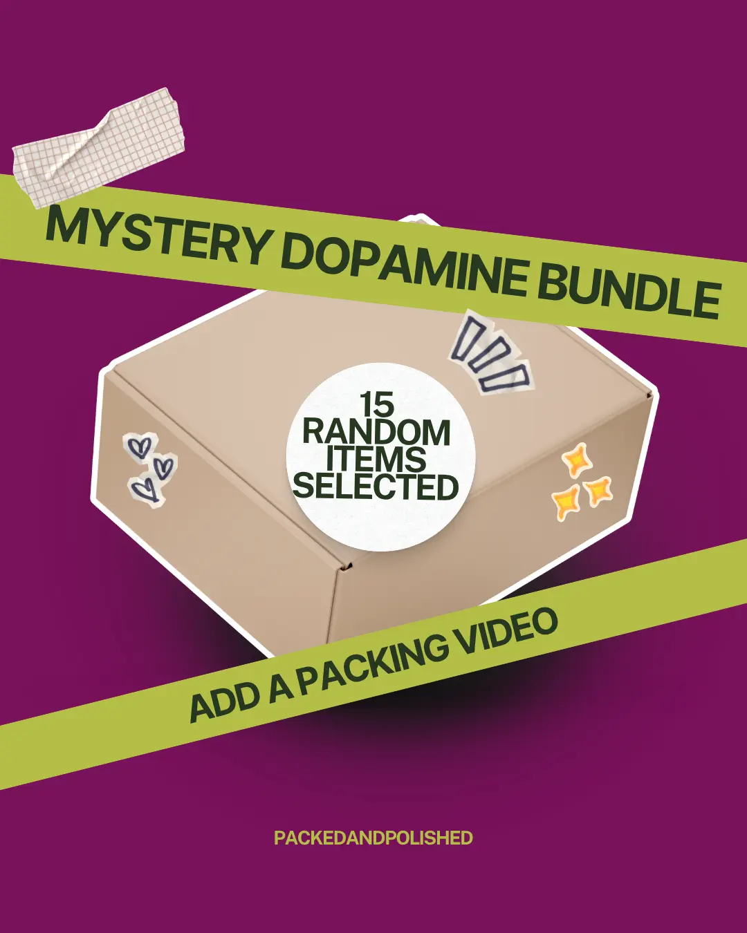 Mystery Dopamine Bundle - A Surprise Bundle with 15 Mystery Items