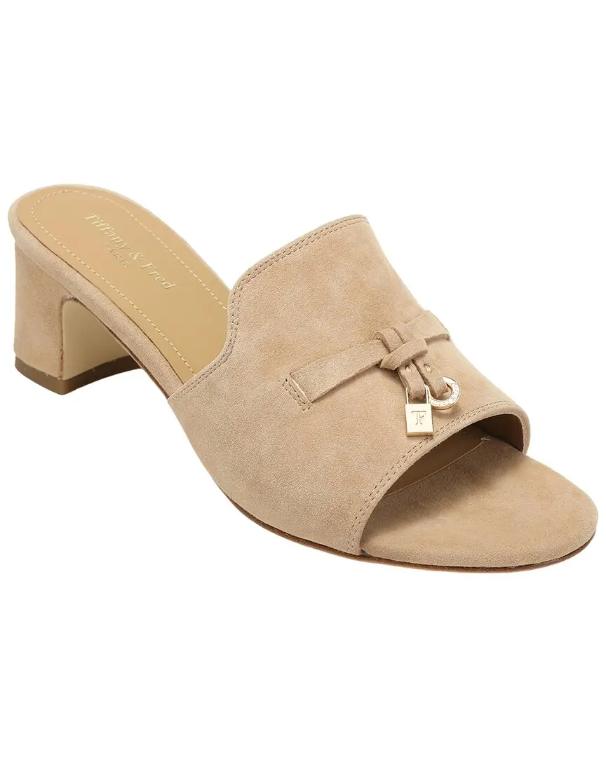 Tiffany & Fred Paris Suede Sandal