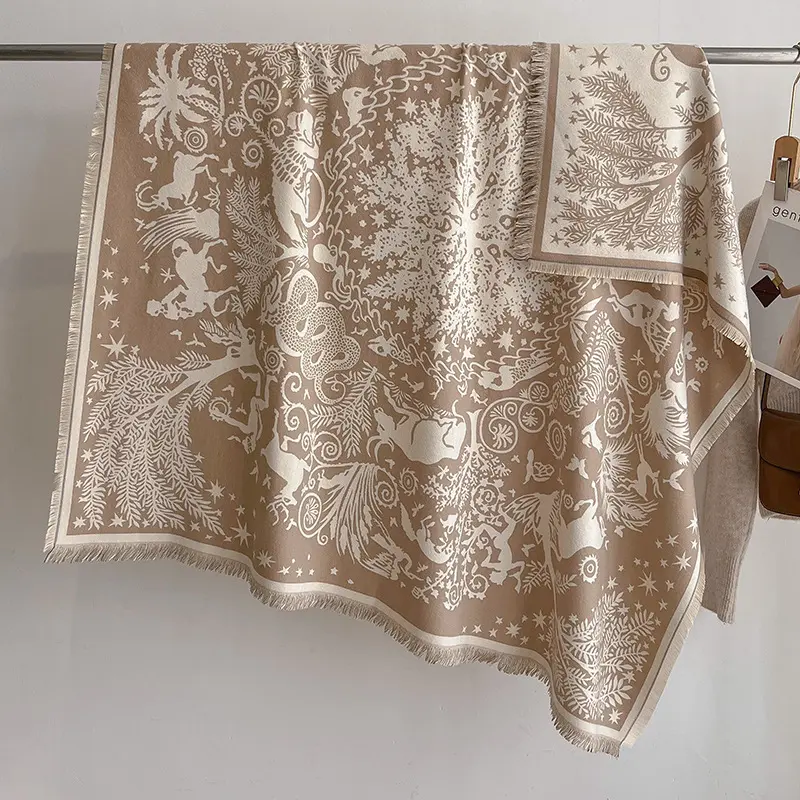 Ethnic style K-khaki