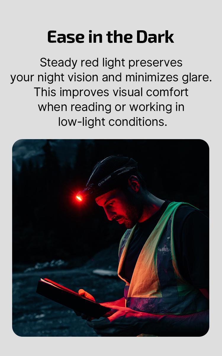 OLIGHT Perun 3 Headlamp 3000 Lumens White Light and Red Light