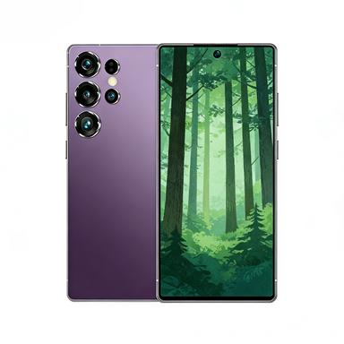 The new smart round-cornered mobile phone is equipped with multiple intelligent functions such as fingerprint unlocking, facial recognition unlocking, GPS positioning, and a stylus, making it an ideal smart office phone.