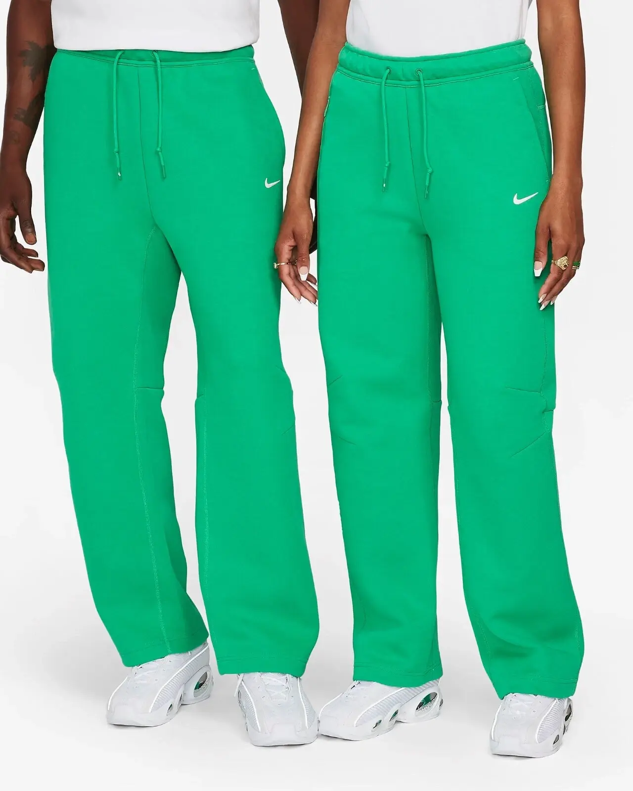 Nike NOCTA Tech Fleece Men's Open-Hem Sweatpants Sz 2XL Stadium Green
