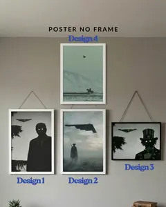 [Poster No Frame] B2 Spirit USA Poster – 4th of July, Gift Idea