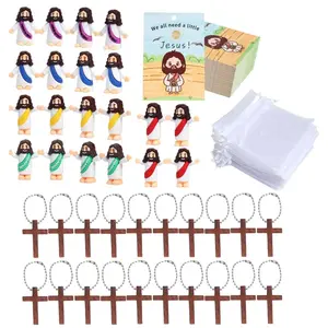 20 Pieces Mini Christmas Decorations Prayer Card Set — Spiritual Teaching Accessories